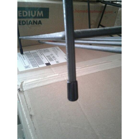 8 Rubber Feet for Longaberger Wrought Iron baker Paper Sm Corner Stand racks NEW - Picture 2 of 5